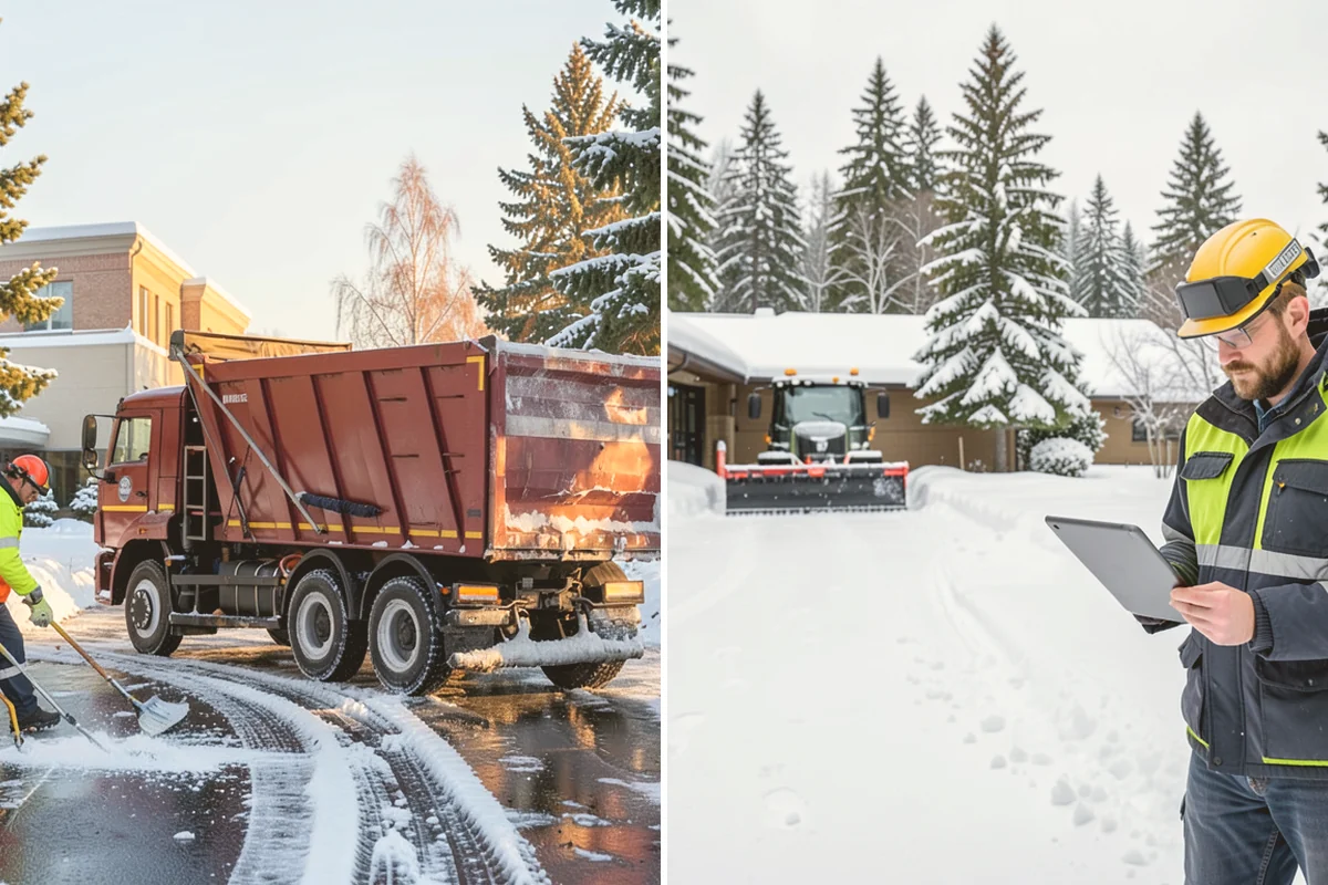 Sidewalk Deicing in Orting, Pierce County, WA - We pre-treat walks ahead of forecast freezing rain