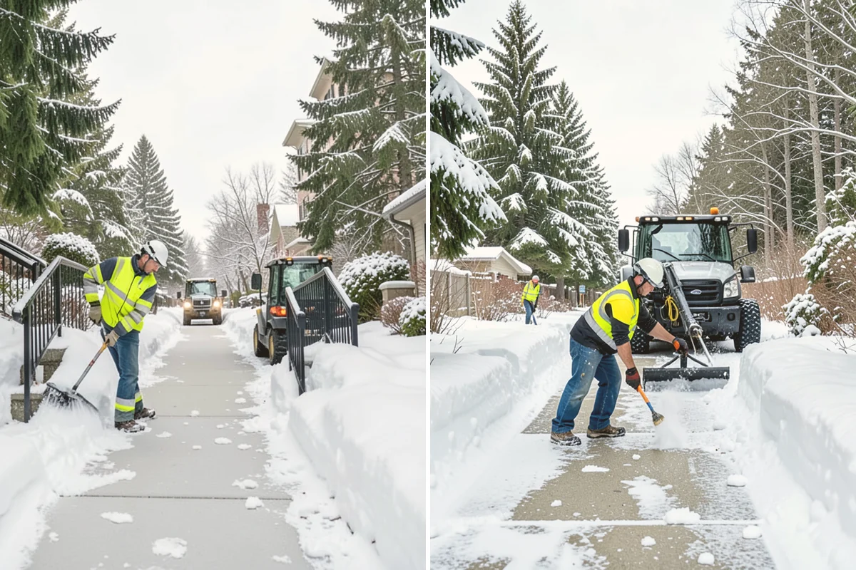 Sidewalk Deicing in Snohomish, Snohomish County, WA - We pre-treat walks ahead of forecast freezing rain