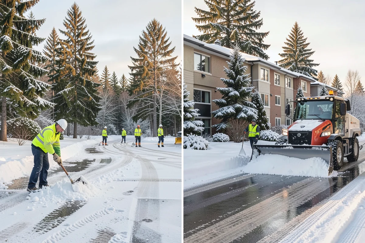 Sidewalk Deicing in South Prairie, Pierce County, WA - We pre-treat walks ahead of forecast freezing rain