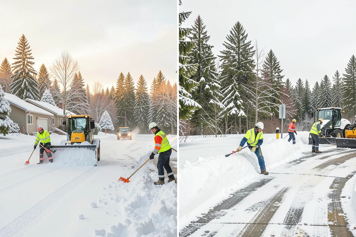 Sidewalk Deicing in Steilacoom, Pierce County, WA - We pre-treat walks ahead of forecast freezing rain