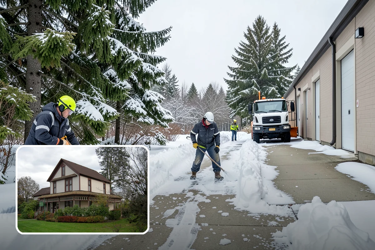 Sidewalk Deicing in Sumner, Pierce County, WA - Stops glare ice from freezing rain