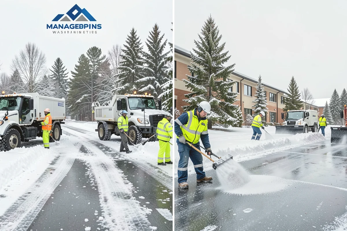 Sidewalk Deicing in Tukwila, King County, WA - We pre-treat walks ahead of forecast freezing rain
