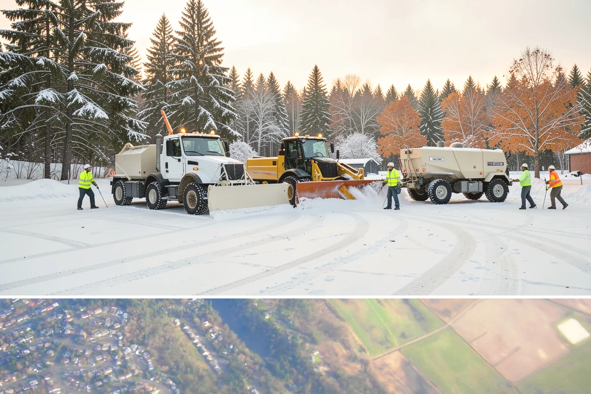 Sidewalk Ice Removal in Algona, King County, WA - Sidewalk ice removal peaks during freeze-thaw stretches from midwinter into spring.