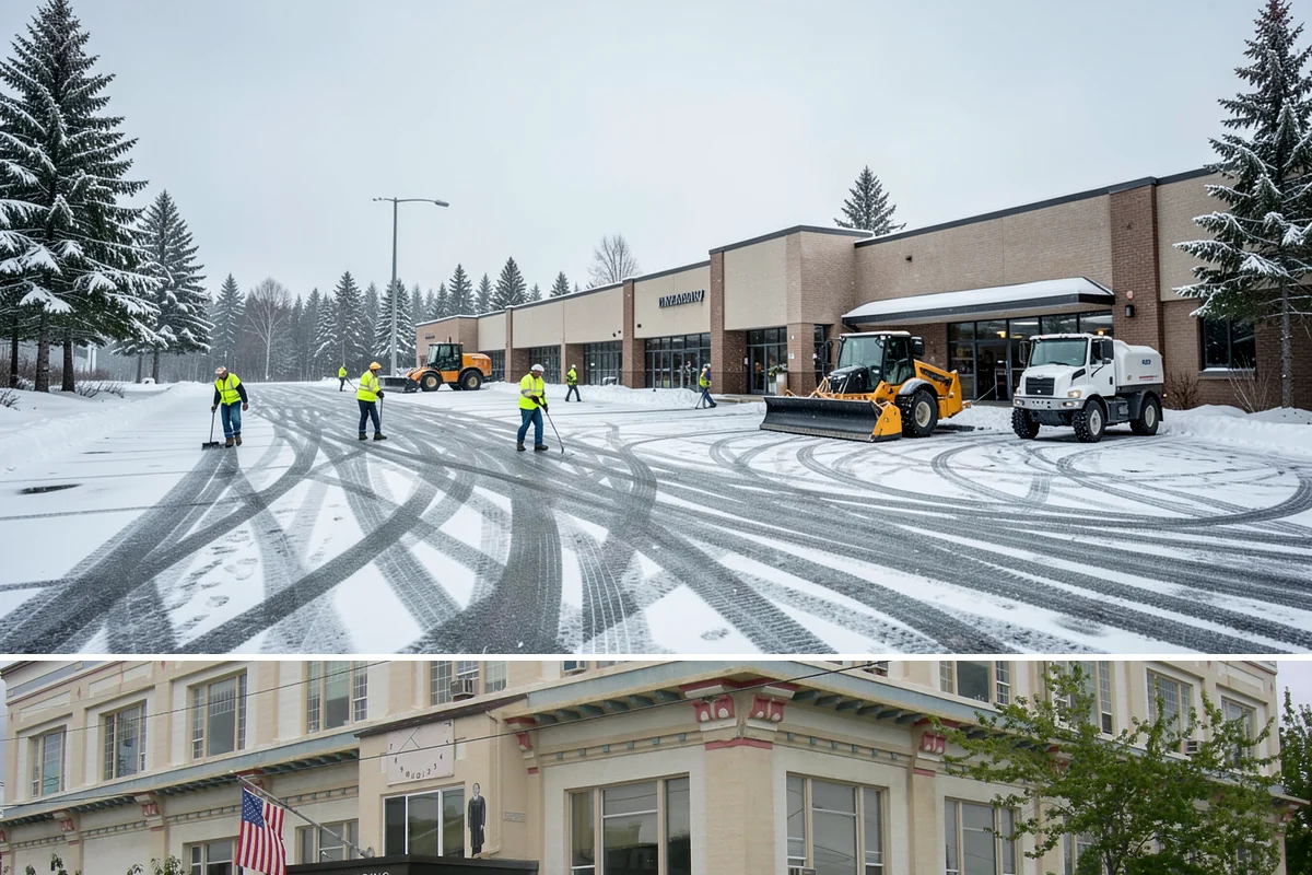 Sidewalk Ice Removal in Anacortes, Skagit County, WA - Sidewalk ice removal peaks during freeze-thaw stretches from midwinter into spring.