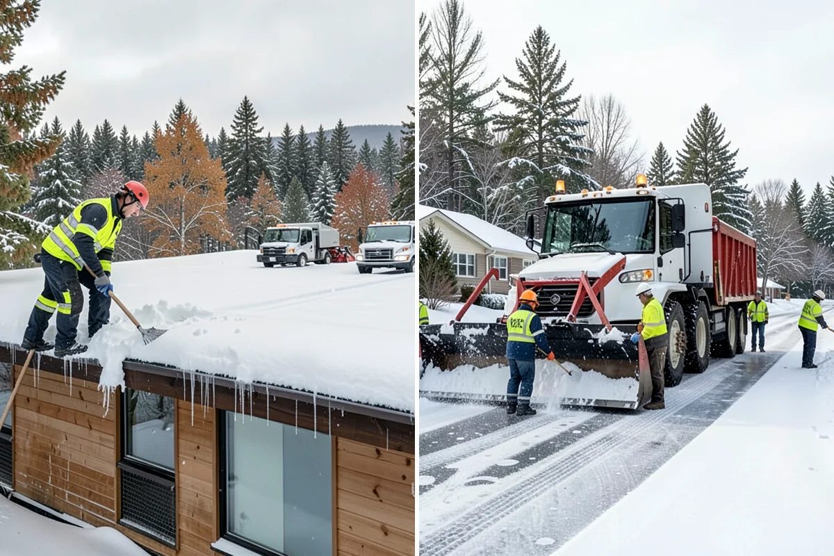 Sidewalk Ice Removal in Arlington, Snohomish County, WA - We identify bonded ice from refreeze cycles