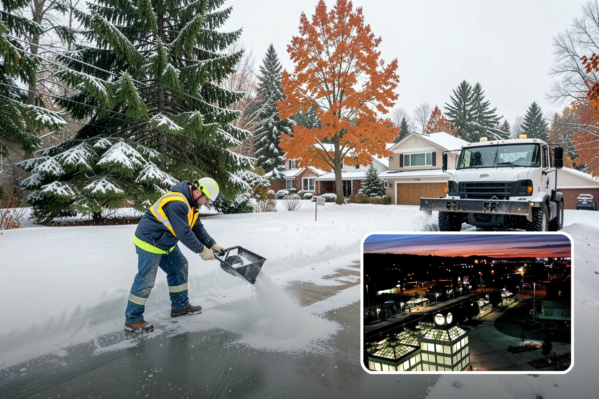 Sidewalk Ice Removal in Auburn, King County, WA - Removes bonded ice deicer is slow to lift