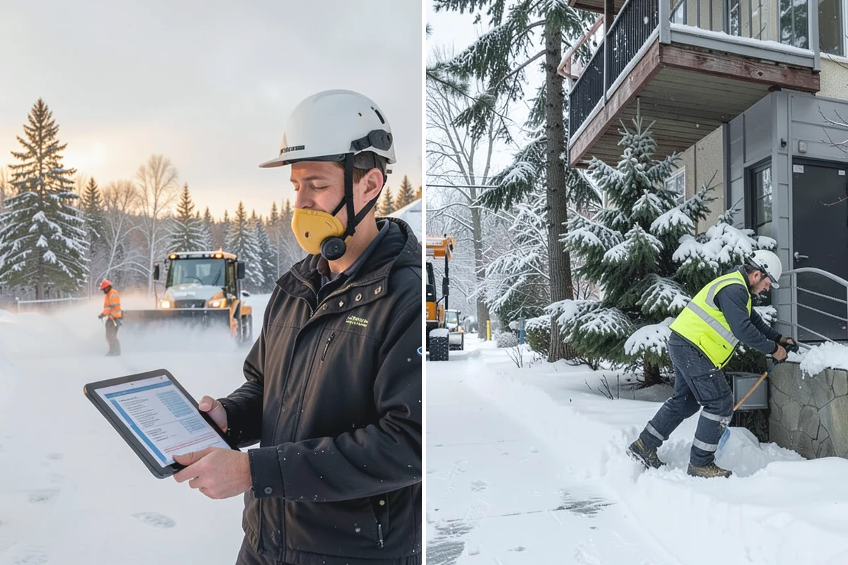 Sidewalk Ice Removal in Auburn, King County, WA - We identify bonded ice from refreeze cycles