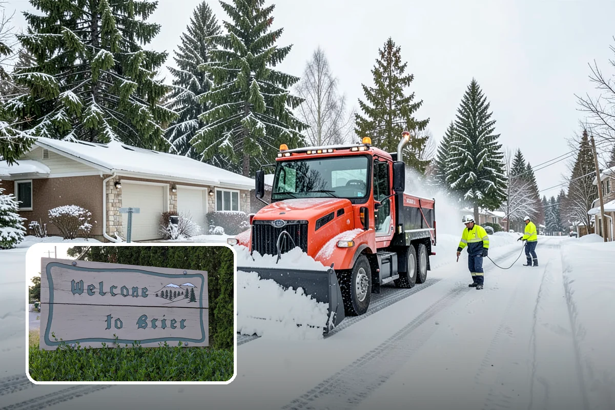 Sidewalk Ice Removal in Brier, Snohomish County, WA - Removes bonded ice deicer is slow to lift
