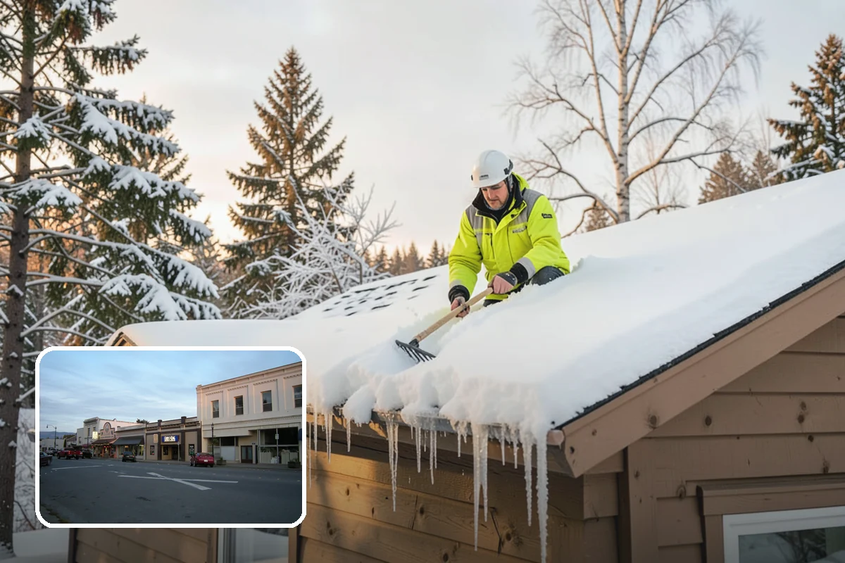 Sidewalk Ice Removal in Burlington, Skagit County, WA - Removes bonded ice deicer is slow to lift