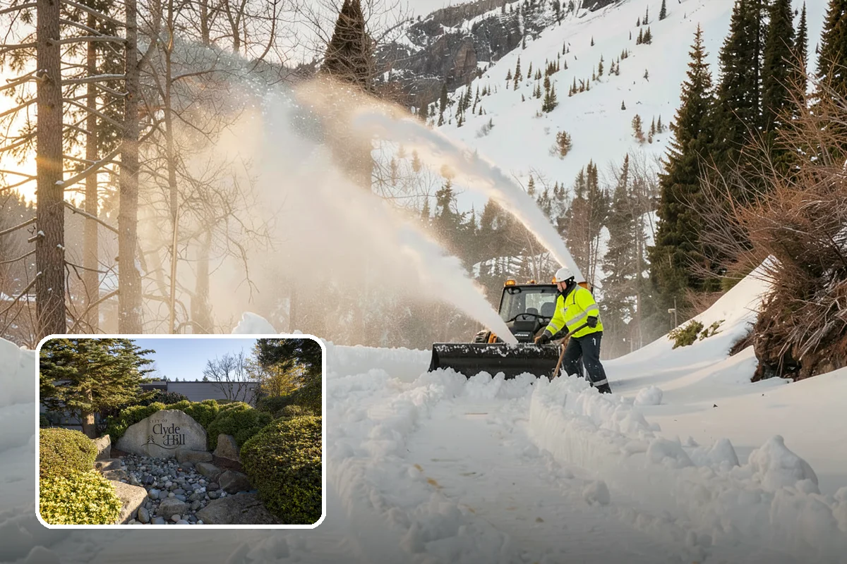 Sidewalk Ice Removal in Clyde Hill, King County, WA - Removes bonded ice deicer is slow to lift