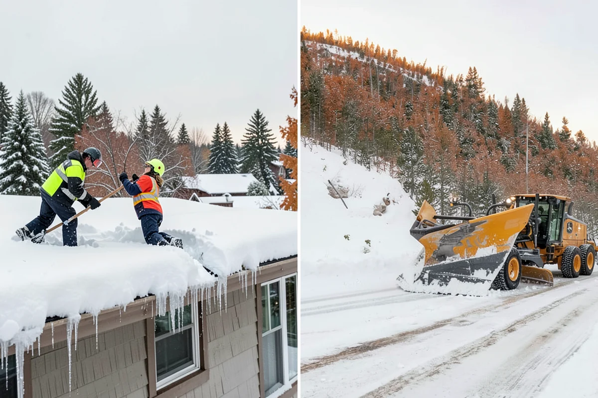 Sidewalk Ice Removal in Concrete, Skagit County, WA - We identify bonded ice from refreeze cycles