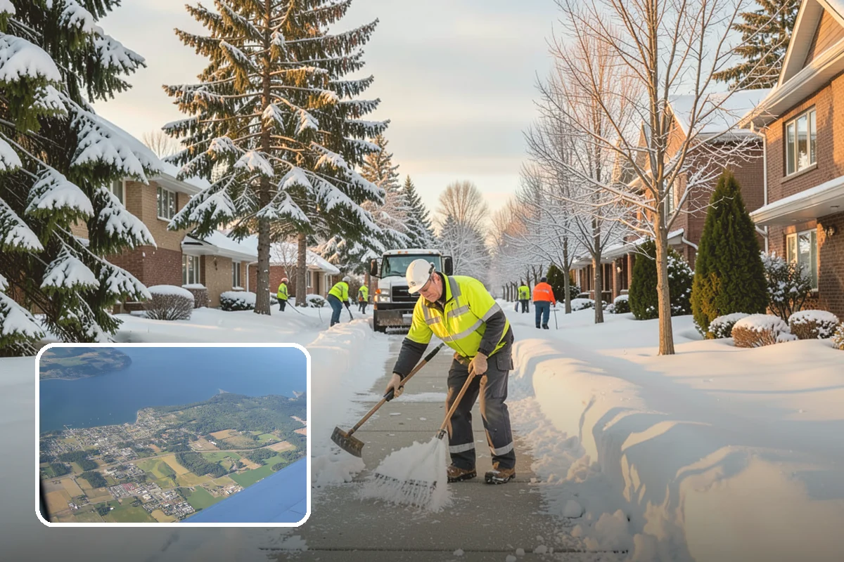 Sidewalk Ice Removal in Coupeville, Island County, WA - Removes bonded ice deicer is slow to lift