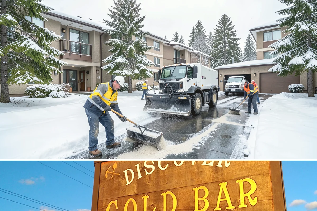 Sidewalk Ice Removal in Gold Bar, Snohomish County, WA - Sidewalk ice removal peaks during freeze-thaw stretches from midwinter into spring.