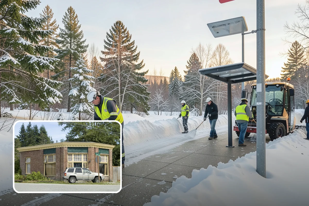 Sidewalk Ice Removal in Hamilton, Skagit County, WA - Removes bonded ice deicer is slow to lift