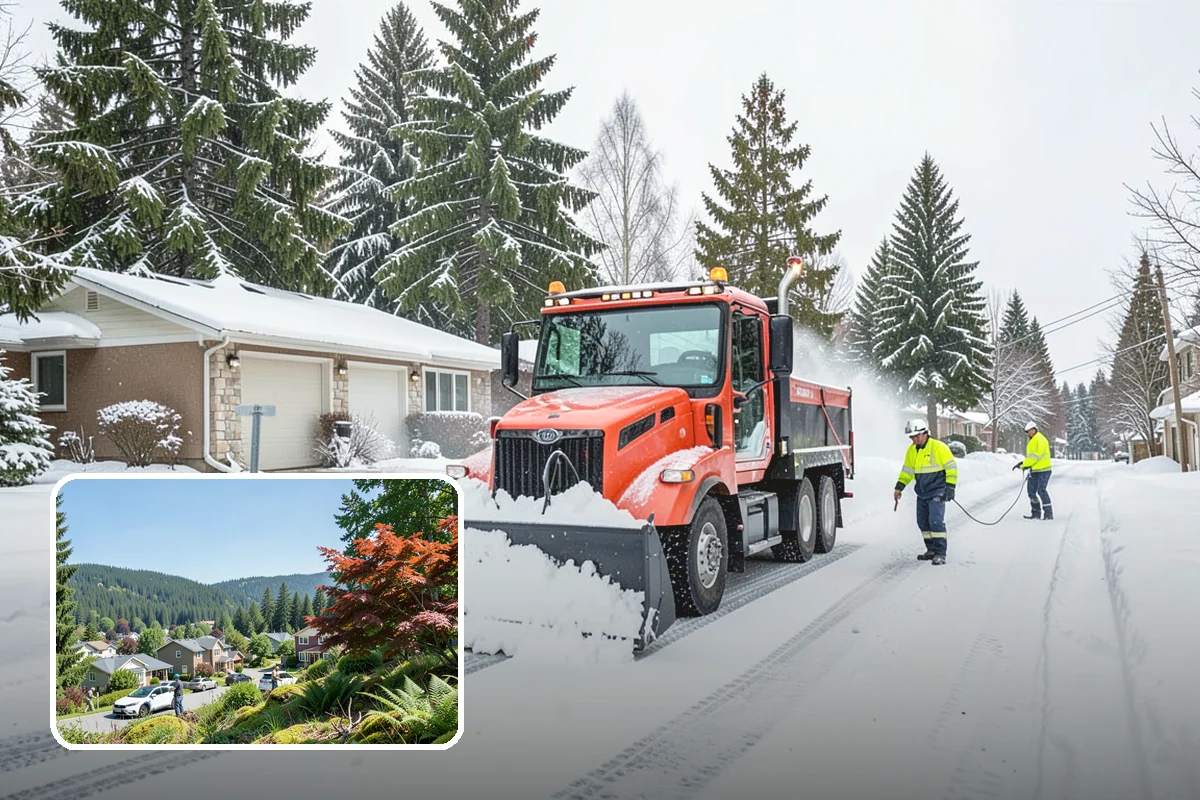 Sidewalk Ice Removal in Index, Snohomish County, WA - Removes bonded ice deicer is slow to lift