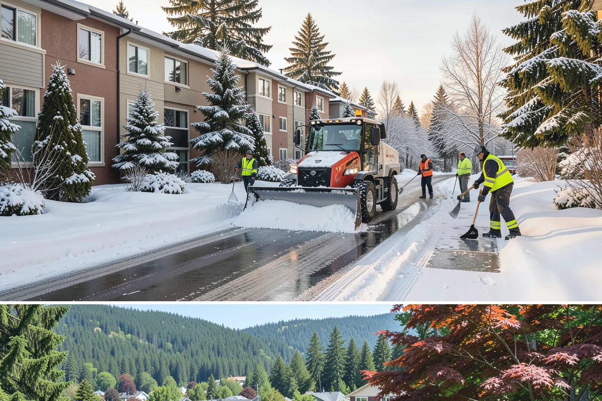 Sidewalk Ice Removal in Index, Snohomish County, WA - Sidewalk ice removal peaks during freeze-thaw stretches from midwinter into spring.