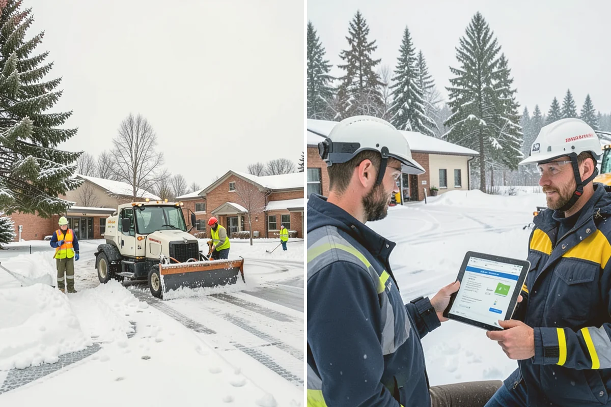 Sidewalk Ice Removal in Kent, King County, WA - We identify bonded ice from refreeze cycles