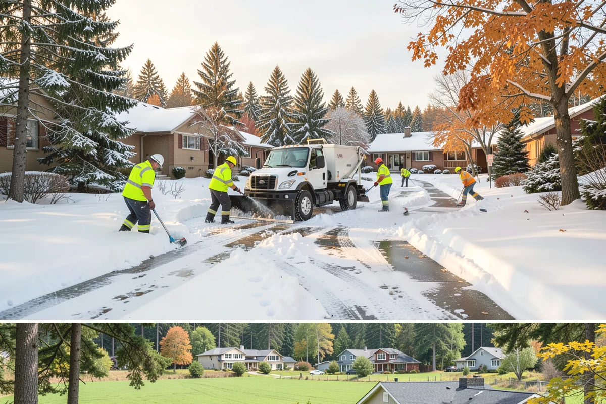 Sidewalk Ice Removal in Lyman, Skagit County, WA - Sidewalk ice removal peaks during freeze-thaw stretches from midwinter into spring.