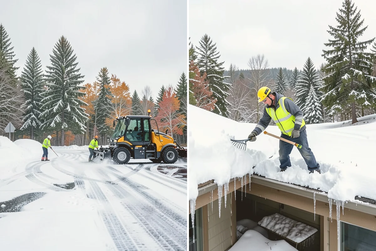 Sidewalk Ice Removal in Lynnwood, Snohomish County, WA - We identify bonded ice from refreeze cycles
