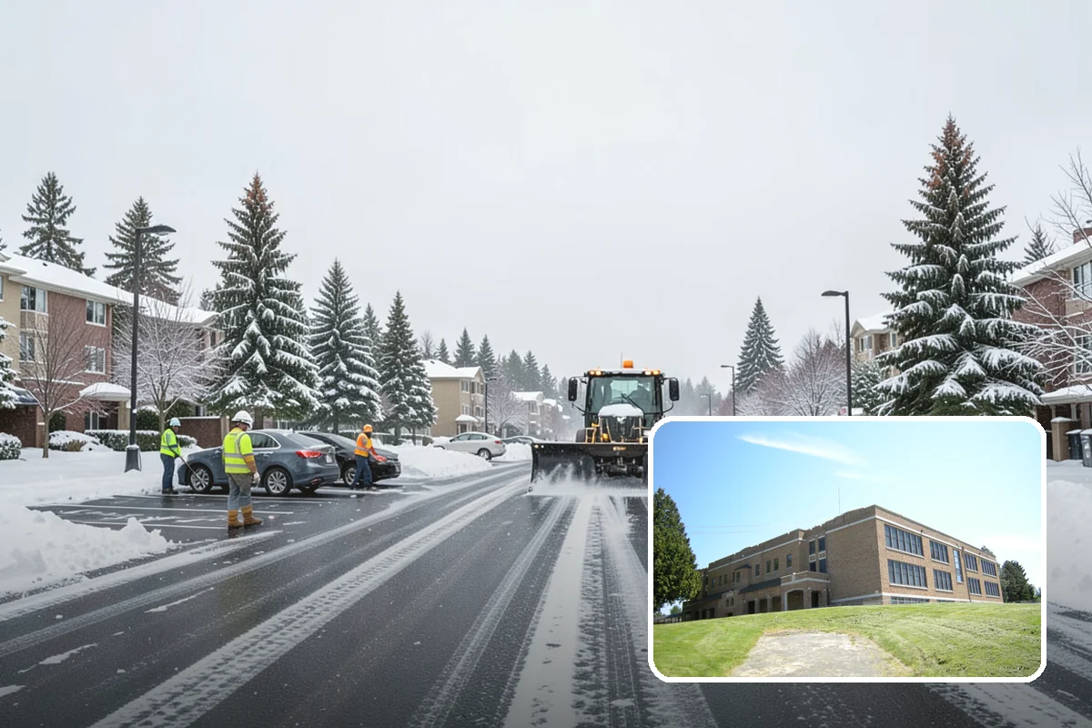Sidewalk Ice Removal in Maple Valley, King County, WA - Removes bonded ice deicer is slow to lift
