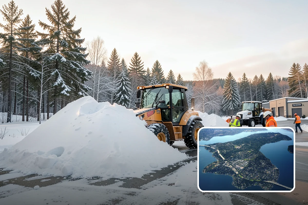 Sidewalk Ice Removal in Mercer Island, King County, WA - Removes bonded ice deicer is slow to lift