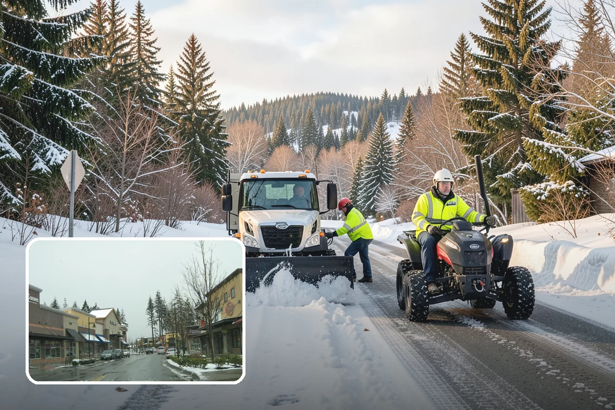 Sidewalk Ice Removal in Mill Creek, Snohomish County, WA - Removes bonded ice deicer is slow to lift