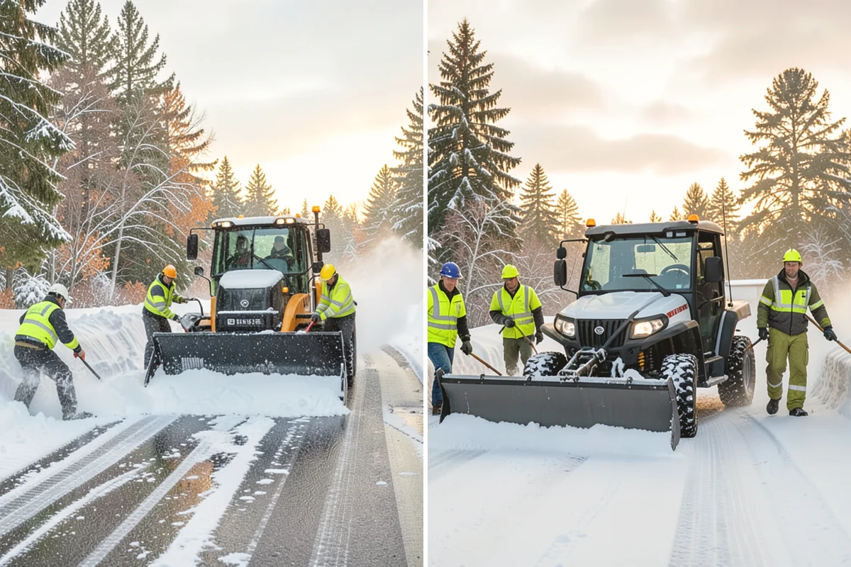 Sidewalk Ice Removal in Mill Creek, Snohomish County, WA - We identify bonded ice from refreeze cycles