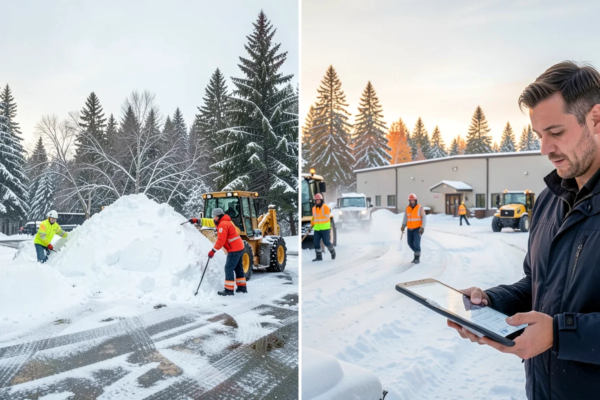 Sidewalk Ice Removal in Pacific, King County, WA - We identify bonded ice from refreeze cycles