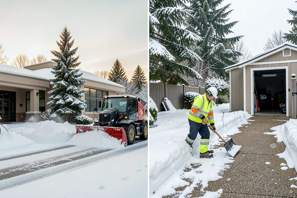 Sidewalk Ice Removal in SeaTac, King County, WA - We identify bonded ice from refreeze cycles