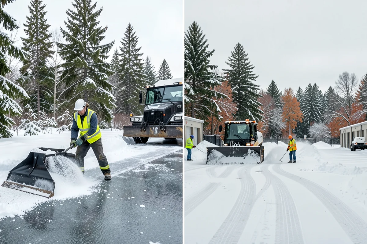 Sidewalk Ice Removal in Seattle, King County, WA - We identify bonded ice from refreeze cycles