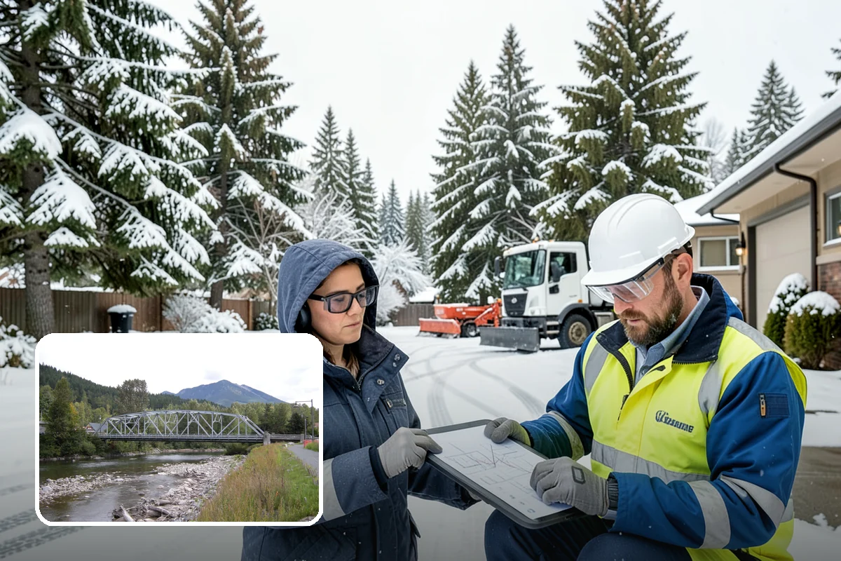 Sidewalk Ice Removal in Skykomish, King County, WA - Removes bonded ice deicer is slow to lift
