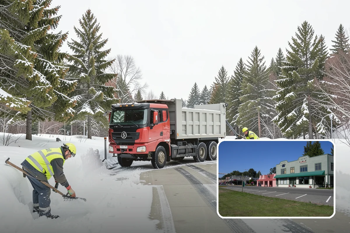 Sidewalk Ice Removal in Snoqualmie, King County, WA - Removes bonded ice deicer is slow to lift