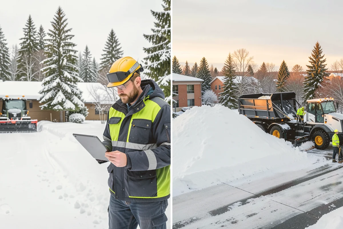 Sidewalk Salting in Algona, King County, WA - We confirm temperatures suit salt's melting range