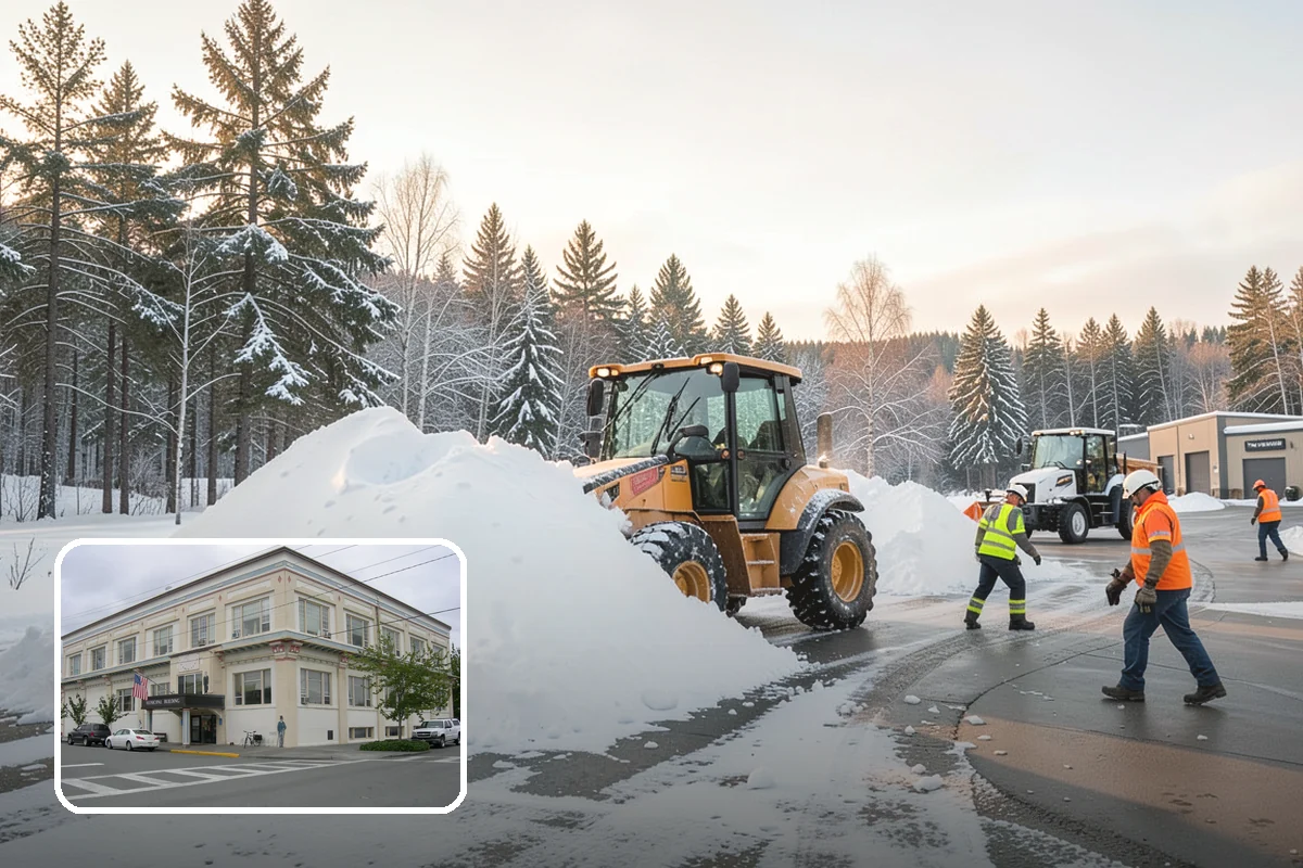 Sidewalk Salting in Anacortes, Skagit County, WA - Effective across typical lowland freeze temperatures