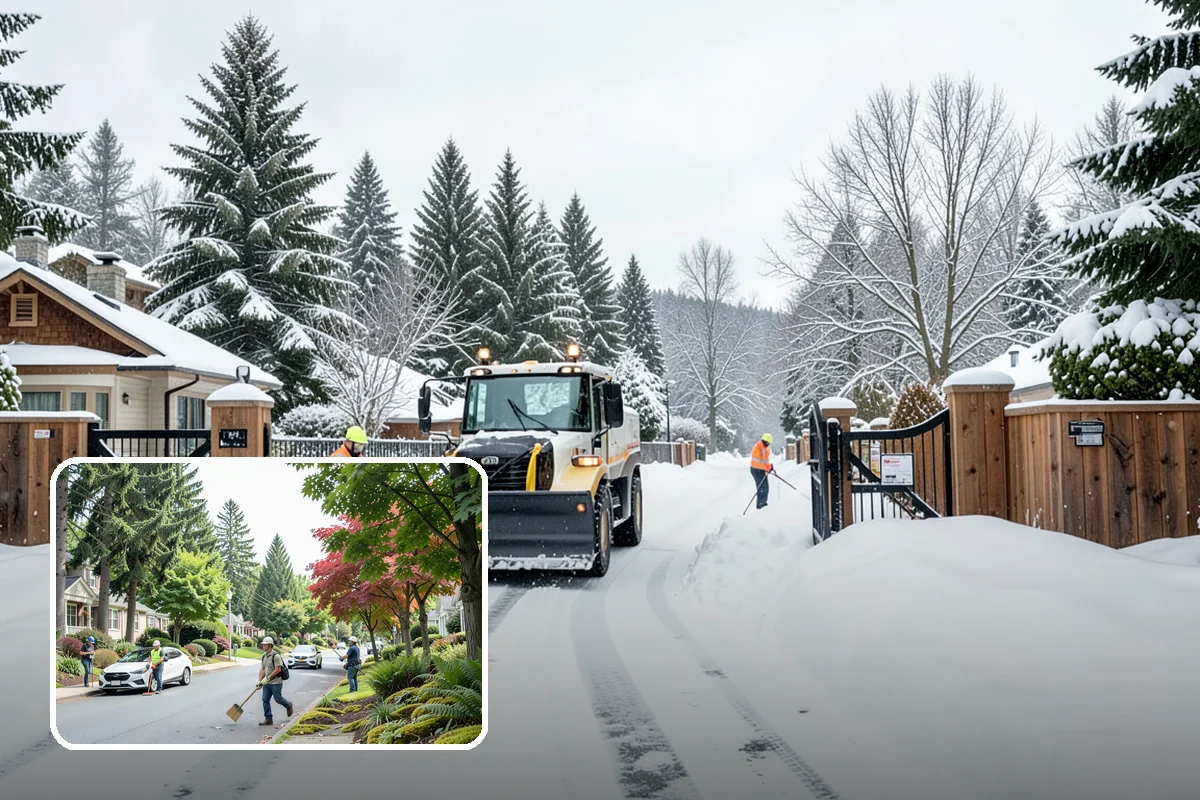 Sidewalk Salting in Beaux Arts Village, King County, WA - Effective across typical lowland freeze temperatures