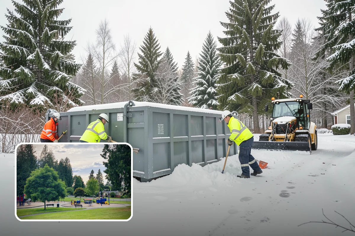 Sidewalk Salting in Bonney Lake, Pierce County, WA - Effective across typical lowland freeze temperatures