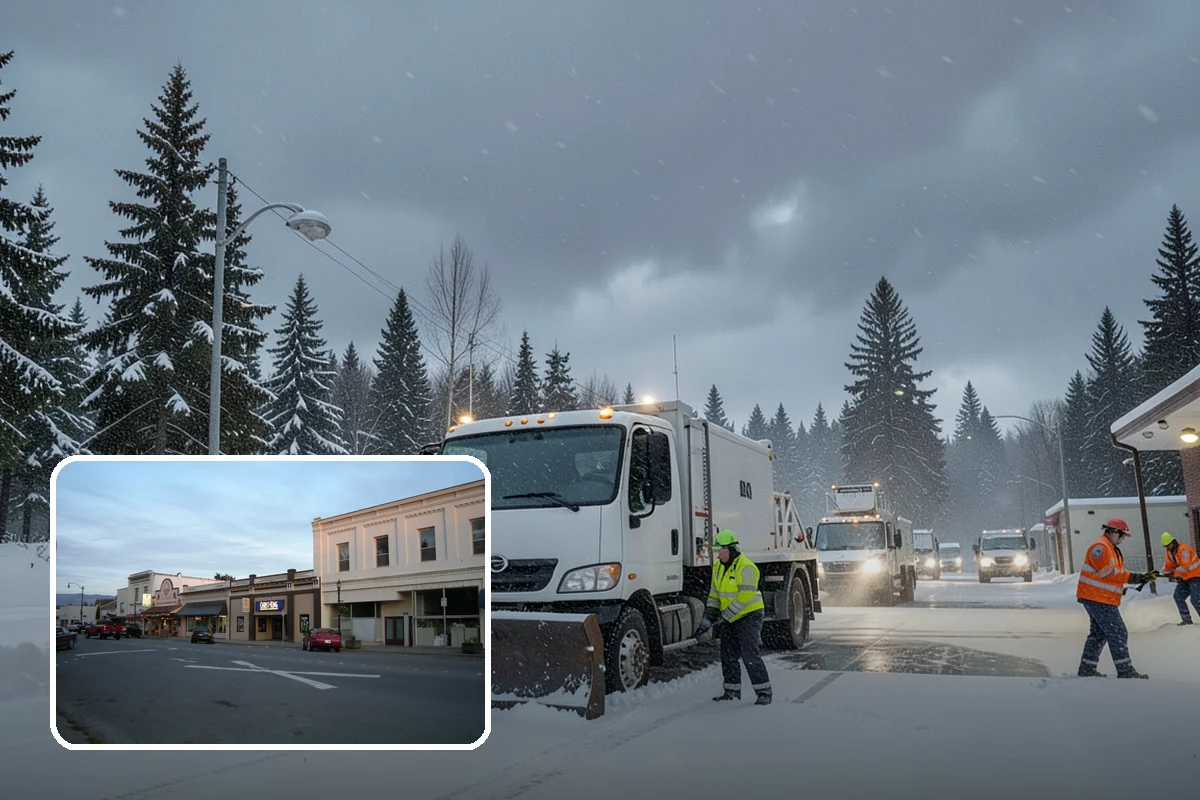 Sidewalk Salting in Burlington, Skagit County, WA - Effective across typical lowland freeze temperatures