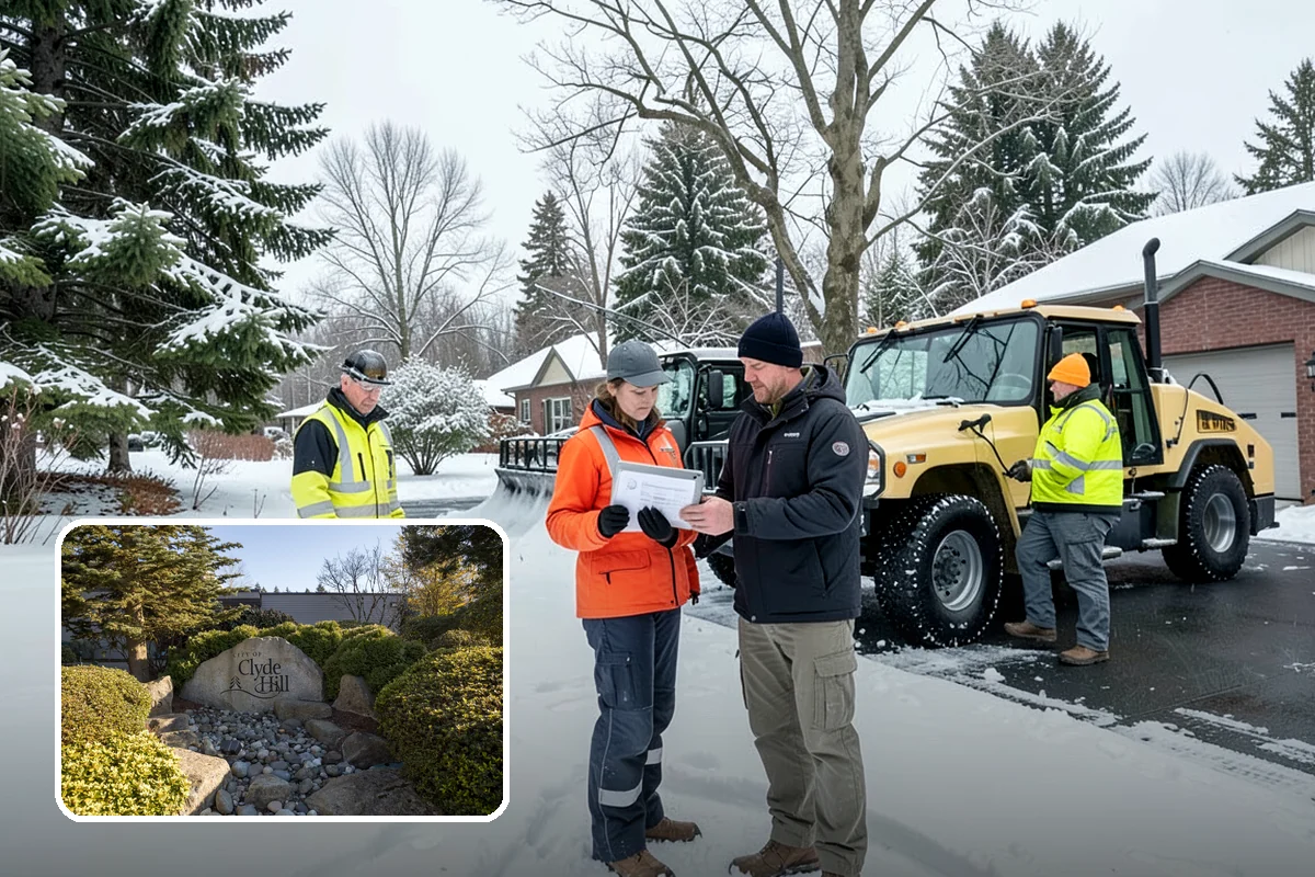 Sidewalk Salting in Clyde Hill, King County, WA - Effective across typical lowland freeze temperatures
