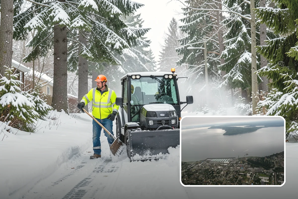 Sidewalk Salting in Des Moines, King County, WA - Effective across typical lowland freeze temperatures