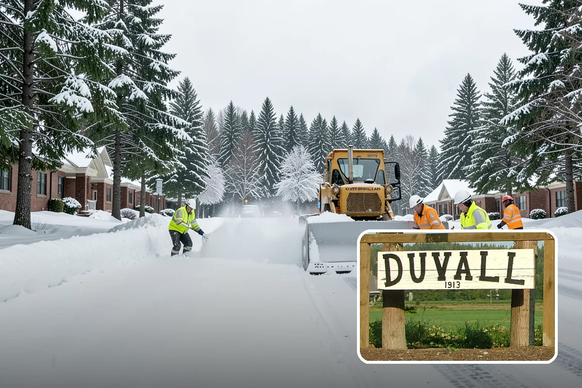 Sidewalk Salting in Duvall, King County, WA - Effective across typical lowland freeze temperatures