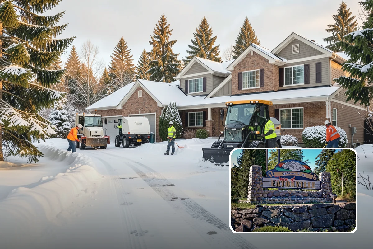 Sidewalk Salting in Eatonville, Pierce County, WA - Effective across typical lowland freeze temperatures