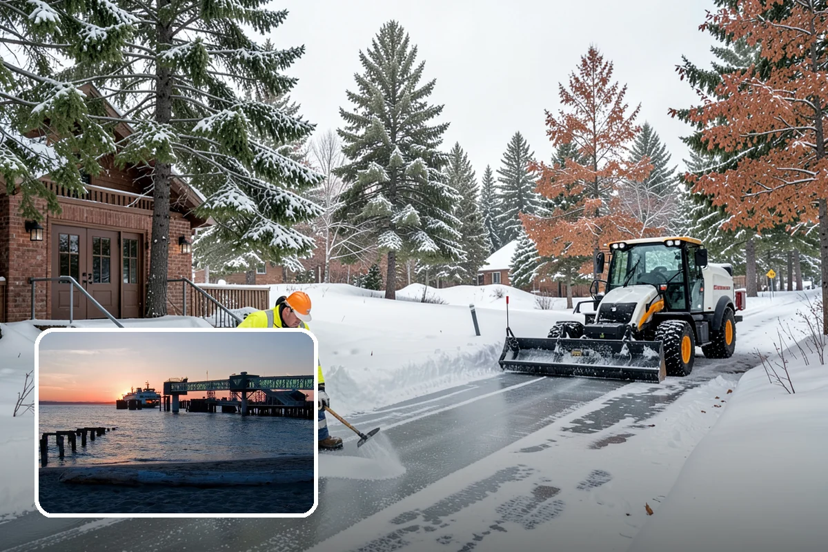 Sidewalk Salting in Edmonds, Snohomish County, WA - Effective across typical lowland freeze temperatures