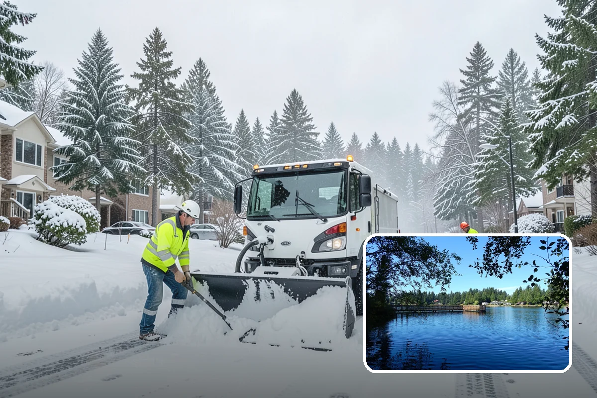 Sidewalk Salting in Federal Way, King County, WA - Effective across typical lowland freeze temperatures