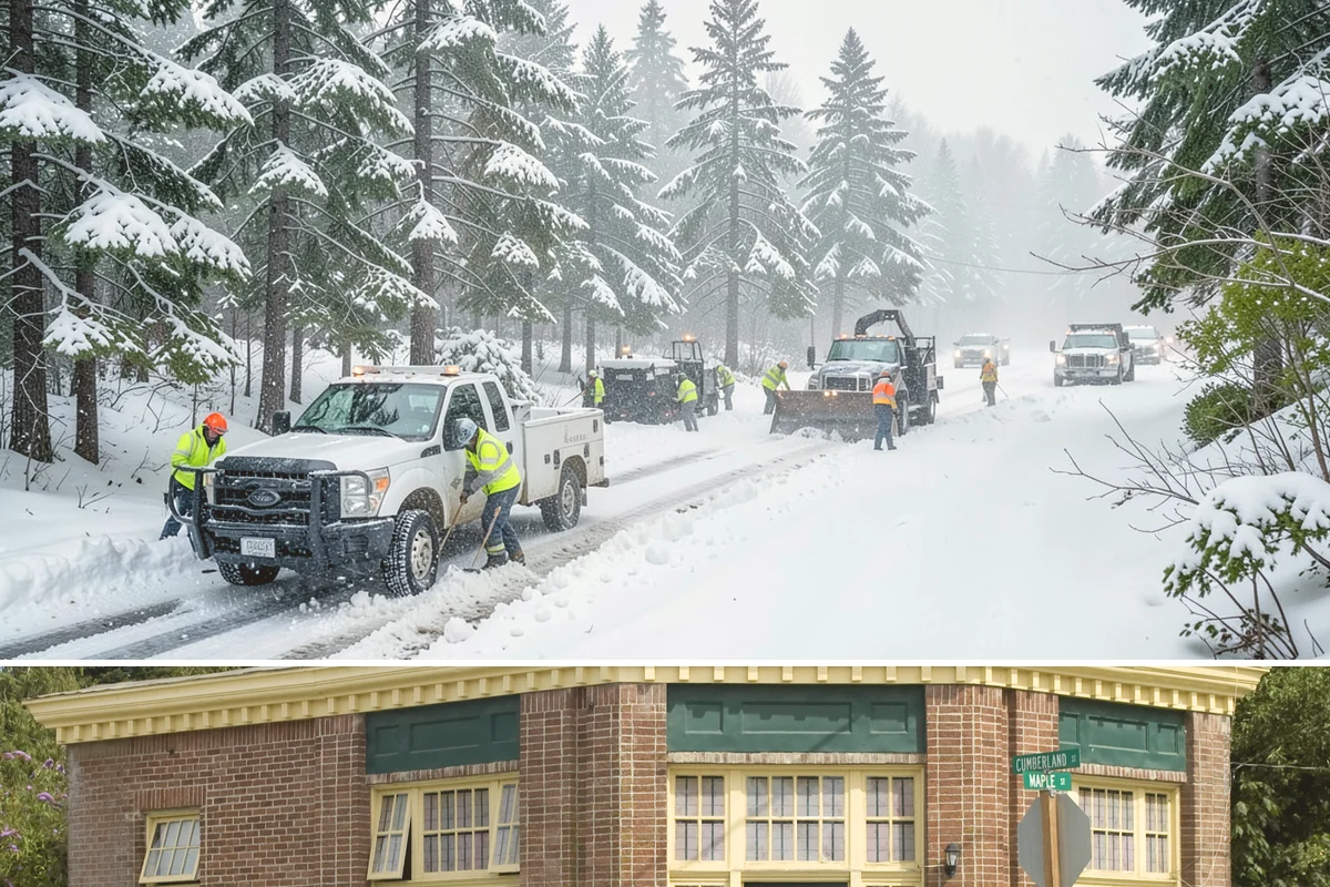 Sidewalk Salting in Hamilton, Skagit County, WA - Sidewalk salting runs strongest through the midwinter freeze window.