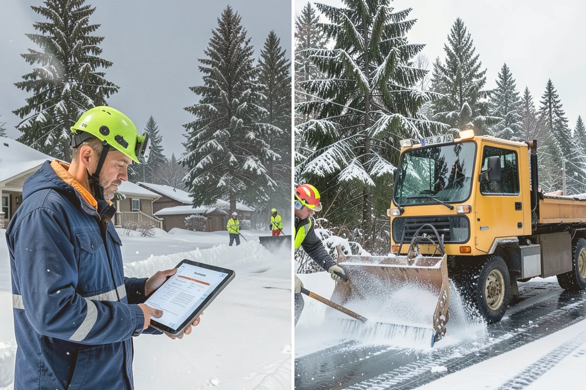 Sidewalk Salting in Index, Snohomish County, WA - We confirm temperatures suit salt's melting range