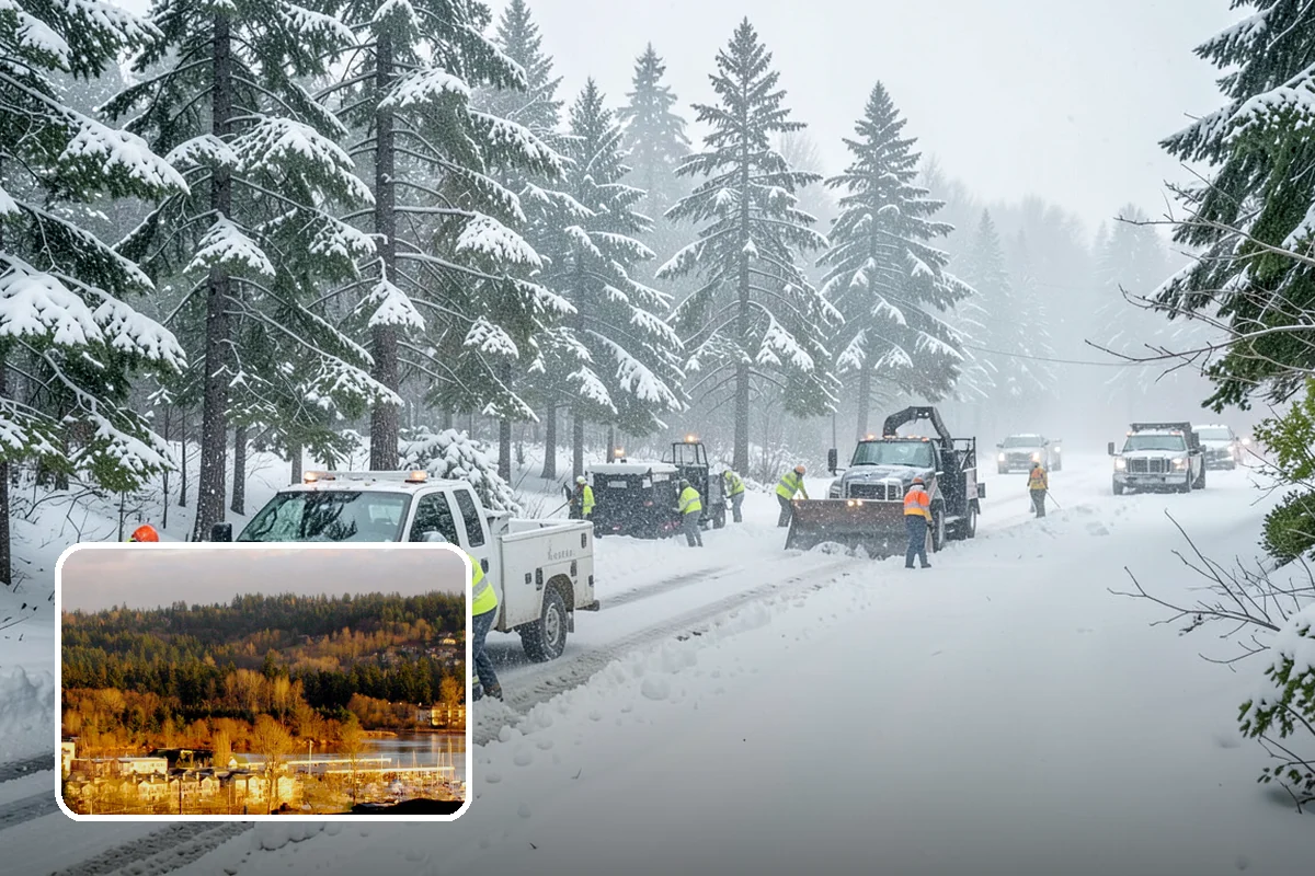 Sidewalk Salting in Kenmore, King County, WA - Effective across typical lowland freeze temperatures