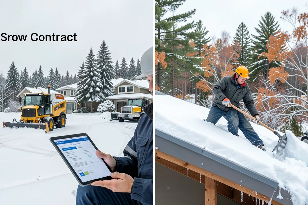 Sidewalk Salting in Lyman, Skagit County, WA - We confirm temperatures suit salt's melting range