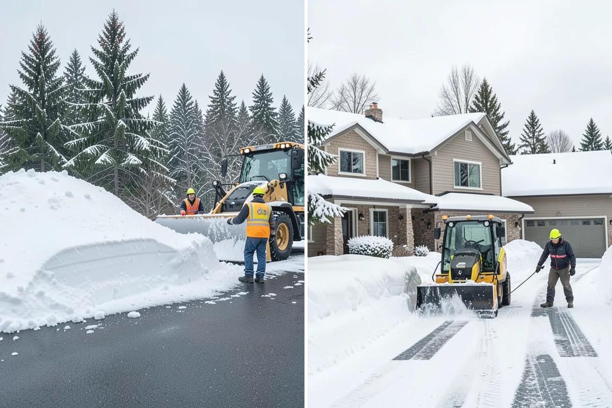 Sidewalk Salting in Marysville, Snohomish County, WA - We confirm temperatures suit salt's melting range
