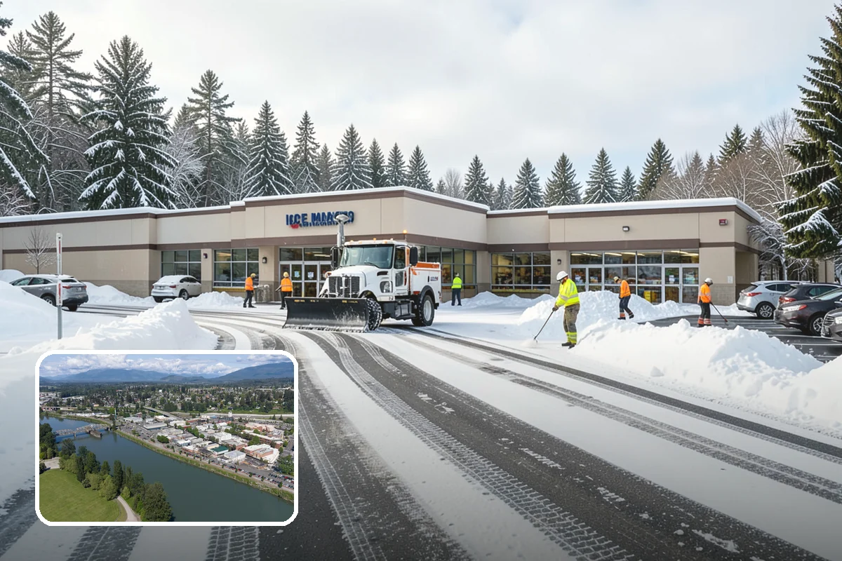 Sidewalk Salting in Mount Vernon, Skagit County, WA - Effective across typical lowland freeze temperatures