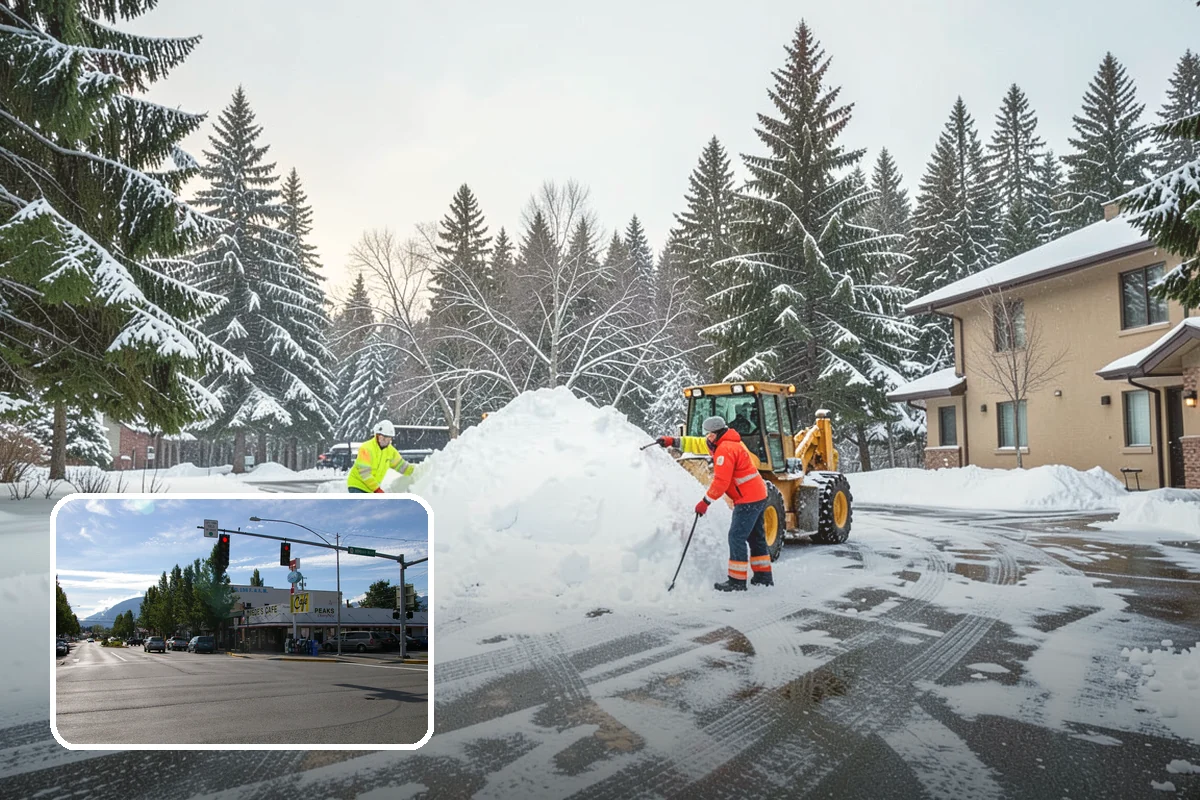 Sidewalk Salting in North Bend, King County, WA - Effective across typical lowland freeze temperatures